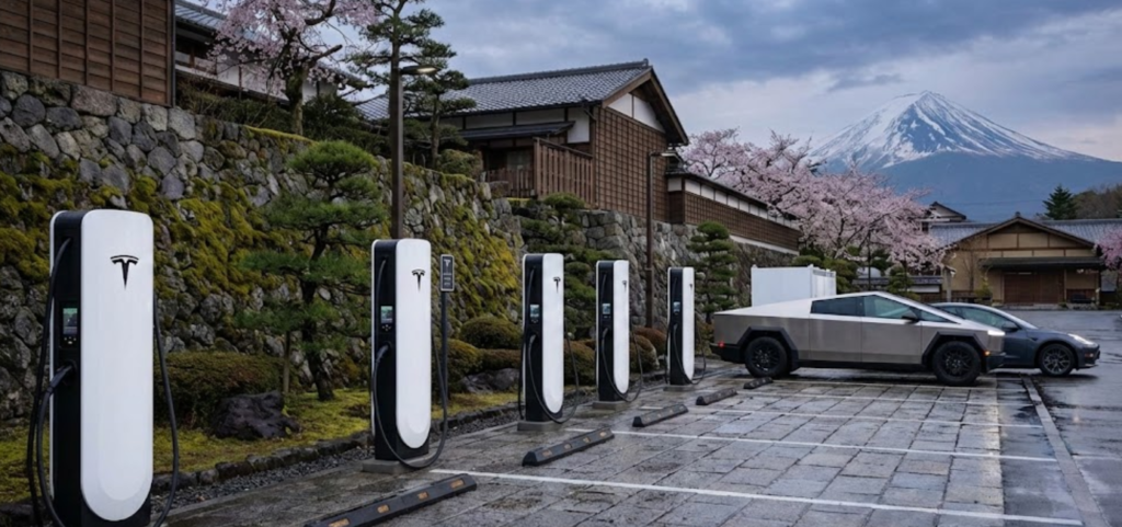 テスラ スーパーチャージャー