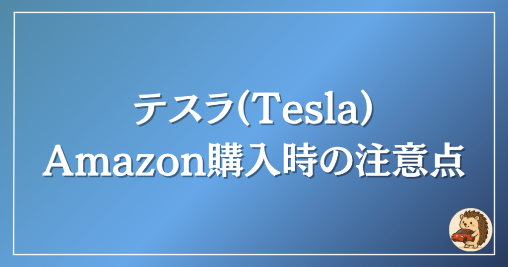 テスラ　Amazon