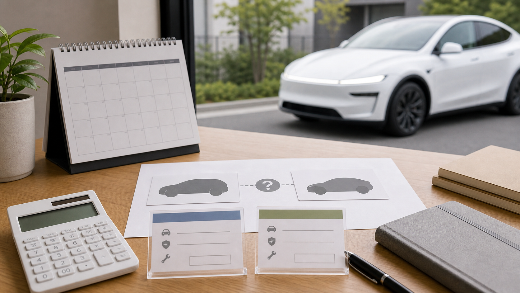 新型Model Y Juniper登場後の旧型Model Y売却タイミングを考えるイメージ