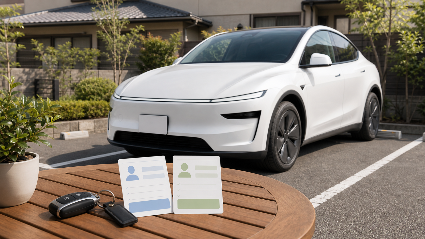 テスラ保険の運転者条件を見直すイメージ